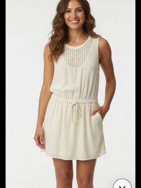 rue mini dress ivory Simkhai Women's Rue Embellished Knit Mini Dress in Ivory, Size XS